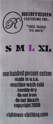 Woven Care labels 